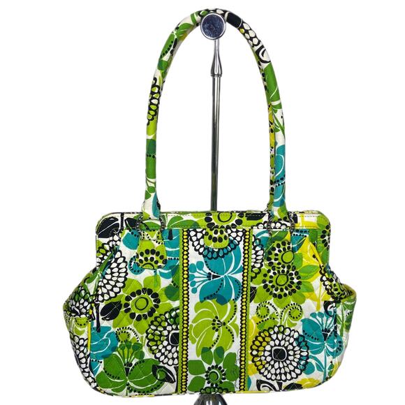 Vera Bradley Lime's Up Frame Bag - Picture 1 of 5